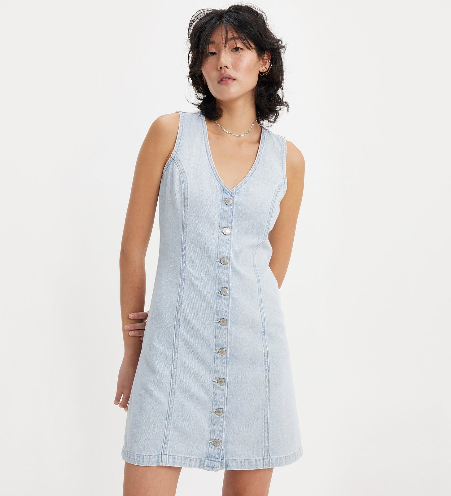 levi's® women's thora denim mini dress A76000000M- Never Going To Change 2 – Levi's Hong Kong