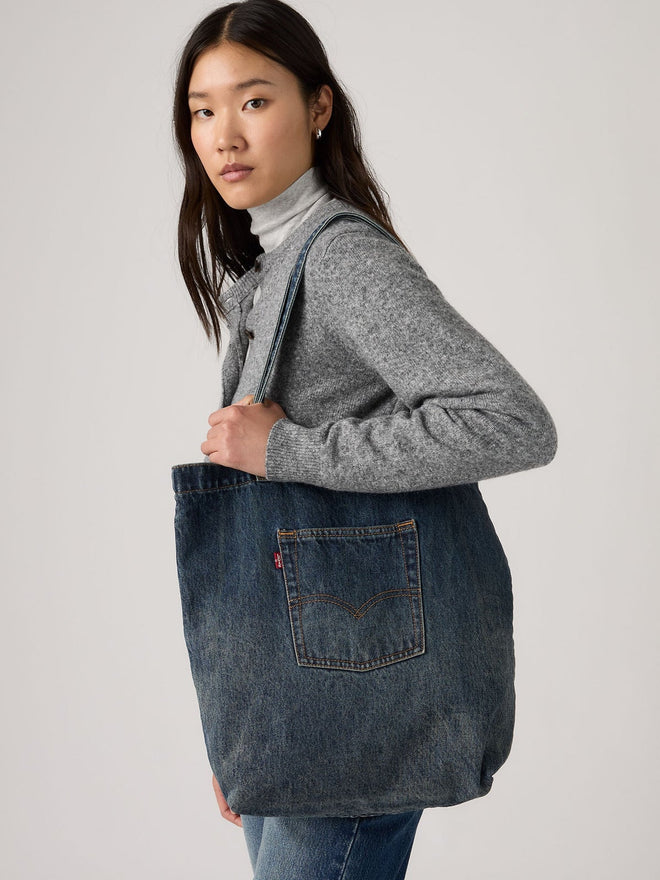 levi's® women's tote 005FV0005OS- Dark Indigo  – Levi's Hong Kong