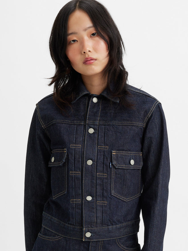levi's® type ii 牛仔外套 | 女裝 A58840000XS- Moj Type 2 Dark Rinse  – Levi's 香港