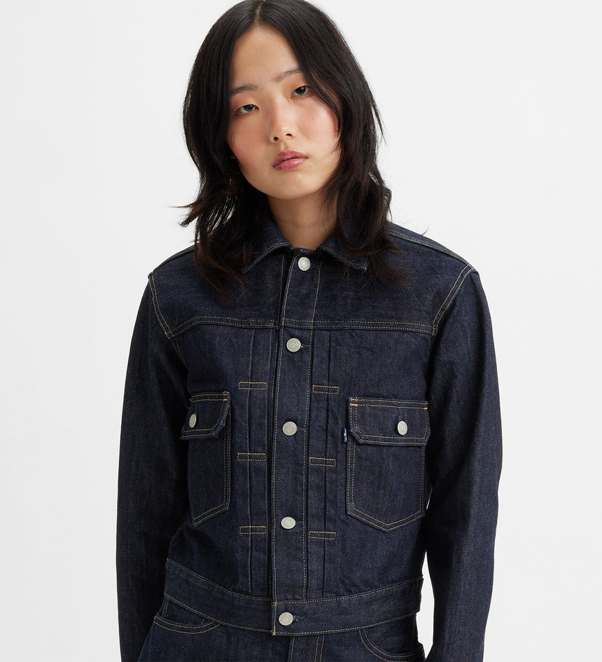 levi's® type ii 牛仔外套 | 女裝 A58840000XS- Moj Type 2 Dark Rinse – Levi's 香港