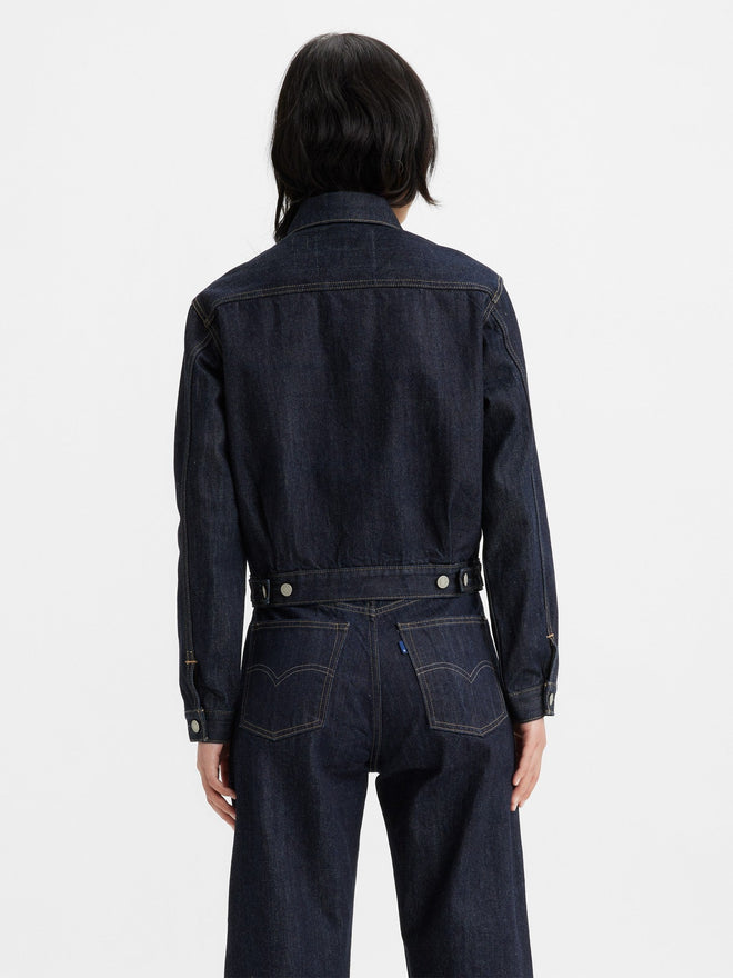 levi's® type ii 牛仔外套 | 女裝 A58840000XS- Moj Type 2 Dark Rinse  – Levi's 香港