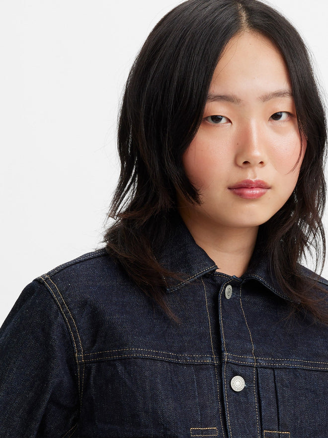 levi's® type ii 牛仔外套 | 女裝 A58840000XS- Moj Type 2 Dark Rinse  – Levi's 香港