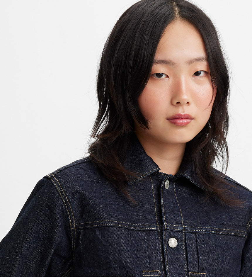 levi's® type ii 牛仔外套 | 女裝 A58840000XS- Moj Type 2 Dark Rinse – Levi's 香港
