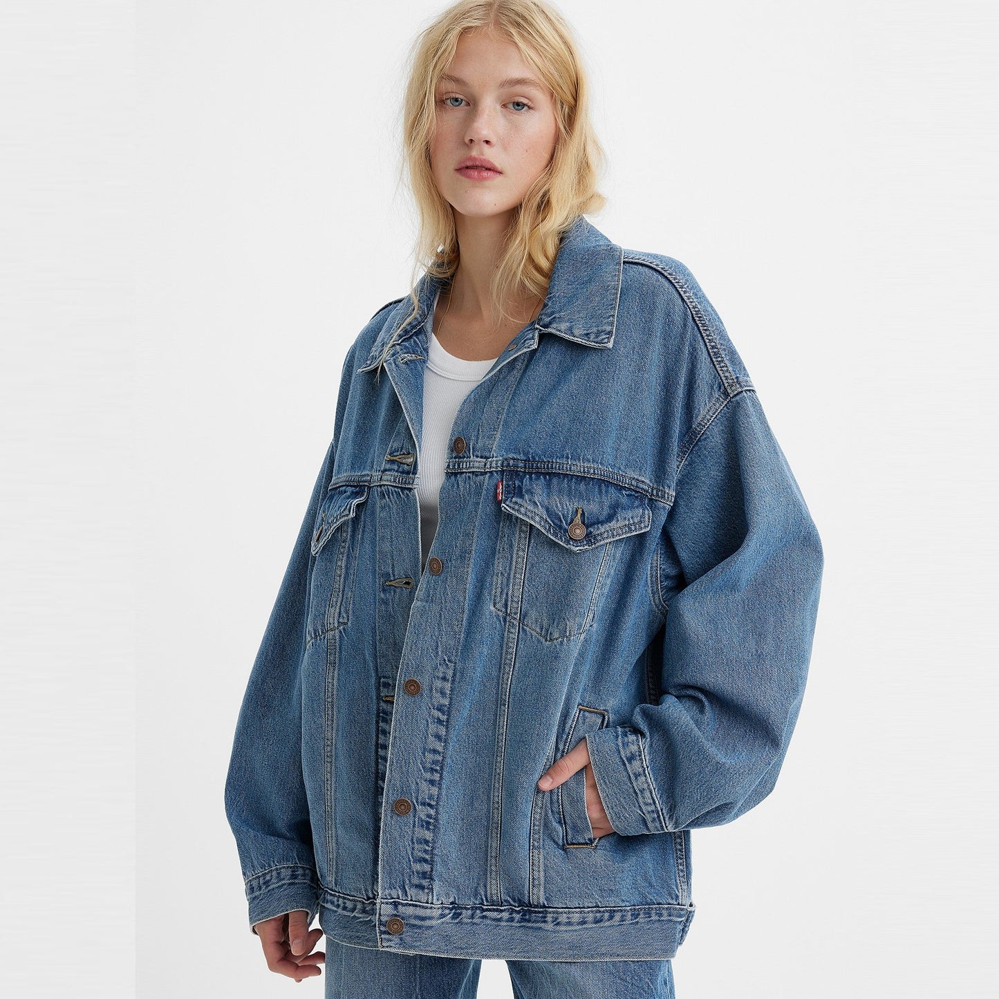 Levi's® XL 牛仔褸 | 女裝