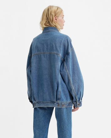 levi's® xl 牛仔褸 | 女裝 A34720003XXS- Medium Indigo  – Levi's 香港