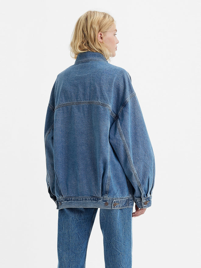 levi's® xl 牛仔褸 | 女裝 A34720003XS- Medium Indigo  – Levi's 香港