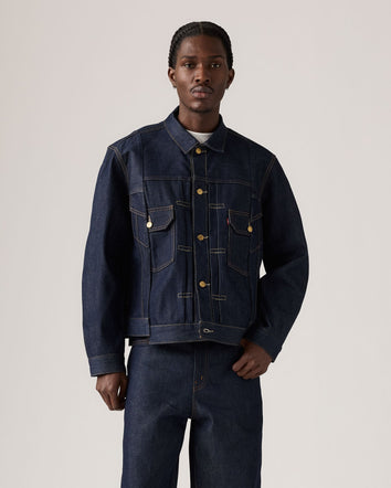 levi’s® x sacai  type 123 牛仔褸 | 男裝 0035I0000XS- Rinse  – Levi's 香港