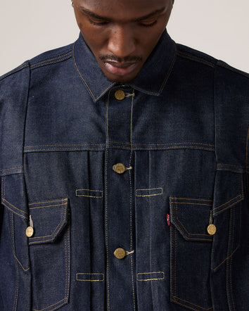 levi’s® x sacai men’s denim jacket 0035I0000XS- Rinse  – Levi's Hong Kong
