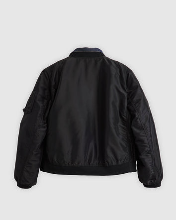 levi’s® x sacai men’s denim x nylon twill reversible blouson 0035K0000XS- Rinse/Black  – Levi's Hong Kong