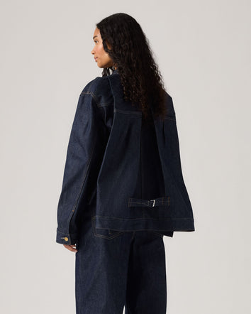 levi’s® x sacai women’s denim jacket 0035E0000L- Rinse  – Levi's Hong Kong