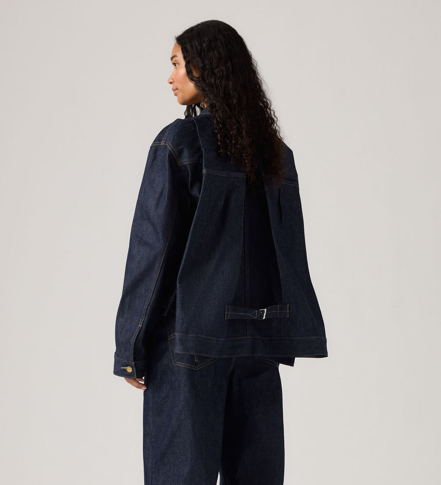 levi’s® x sacai women’s denim jacket 0035E0000L- Rinse – Levi's Hong Kong