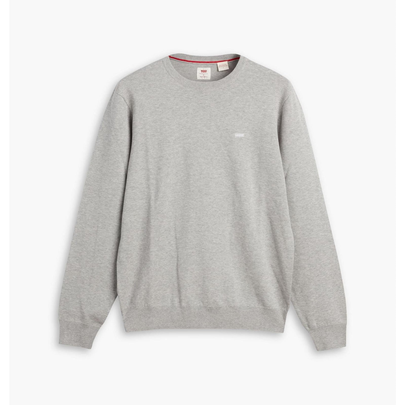 levi's® men's lightweight housemark sweater A72070039S- Grey – Levi's Hong Kong