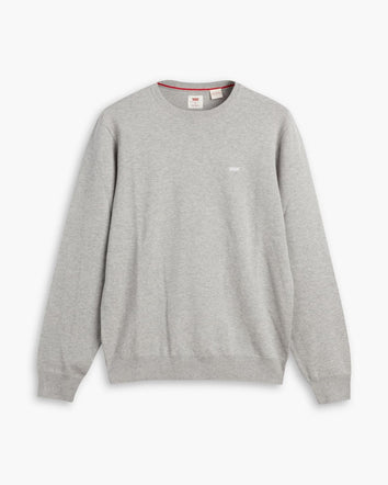 levi's® men's lightweight housemark sweater A72070039S- Grey  – Levi's Hong Kong