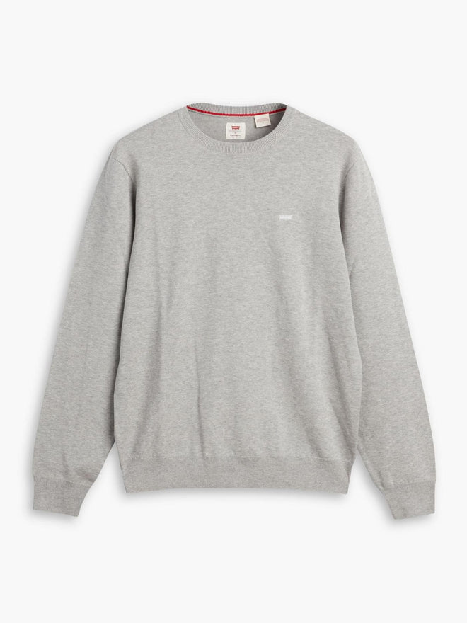 levi's® 輕盈 housemark 毛衣 | 男裝 A72070039S- Grey  – Levi's 香港