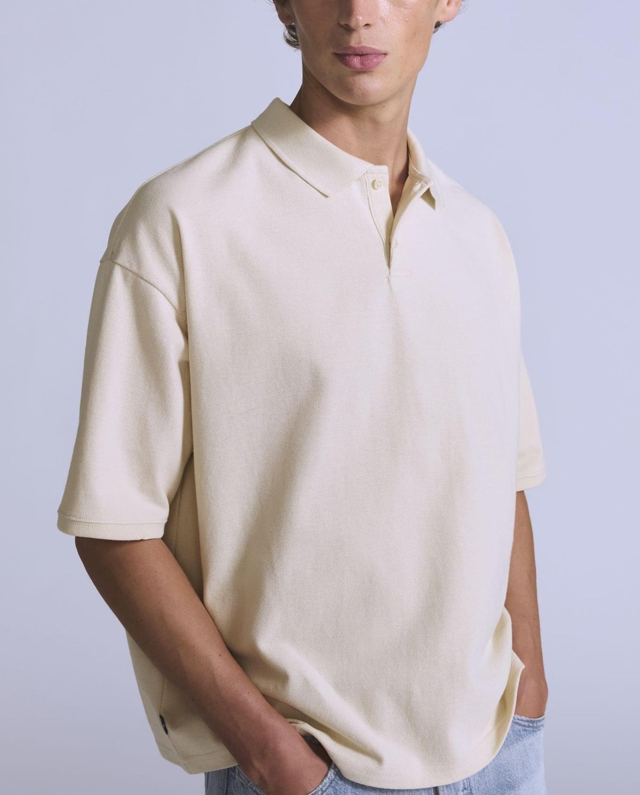 levi's® blue tab™ cropped polo 恤 | 男裝 004TK0000S- White – Levi's 香港