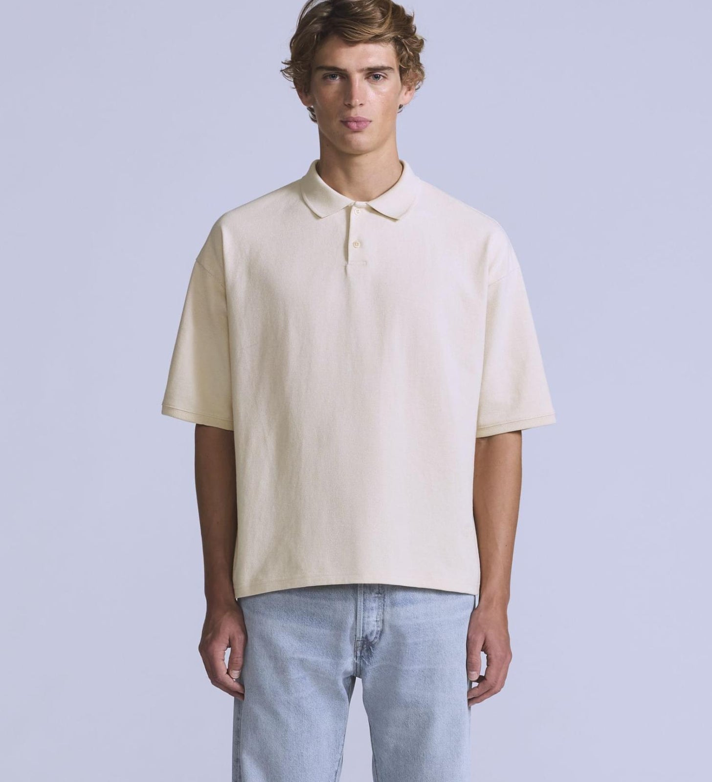 levi's® blue tab™ cropped polo 恤 | 男裝 004TK0000M- White – Levi's 香港