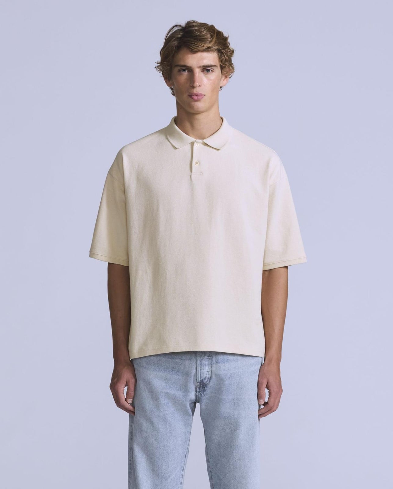 levi's® blue tab™ cropped polo 恤 | 男裝 004TK0000S- White – Levi's 香港
