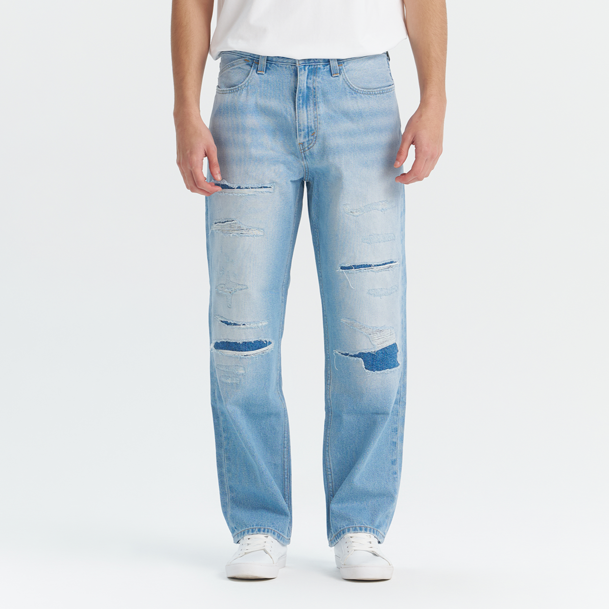 levi’s® silvertab 中腰寬鬆直筒牛仔褲 |男裝 002XT00033232 Indigo – Levi's 香港