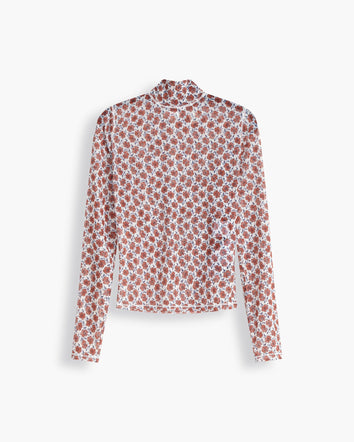 secondskin mockneck small folksy floral whitecap g 196980006XS- Small Folksy Floral Whitecap Gray  – Levi's Hong Kong