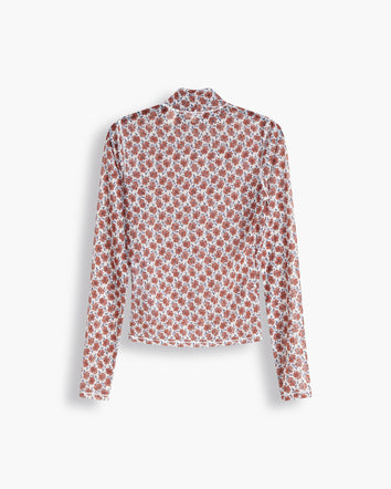 secondskin mockneck small folksy floral whitecap g 196980006XS- Small Folksy Floral Whitecap Gray  – Levi's Hong Kong
