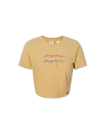 levi's®短版印花圖案 tee | 女裝 A64120000XS- Md Beige  – Levi's 香港