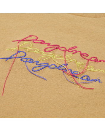 levi's®短版印花圖案 tee | 女裝 A64120000XS- Md Beige  – Levi's 香港