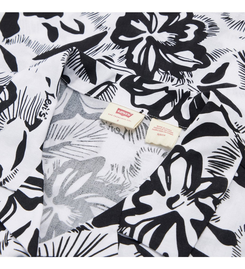 levi's® women's ss aop blouse ac160 dark black rinse A64130000XS- Black Aop – Levi's Hong Kong