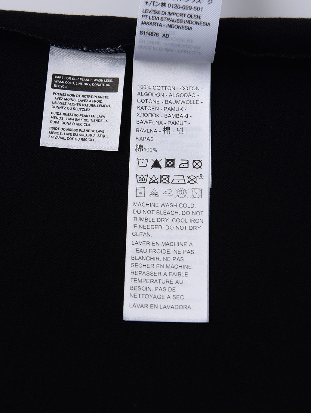 Batwing Tee Black