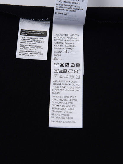 Batwing Tee Black