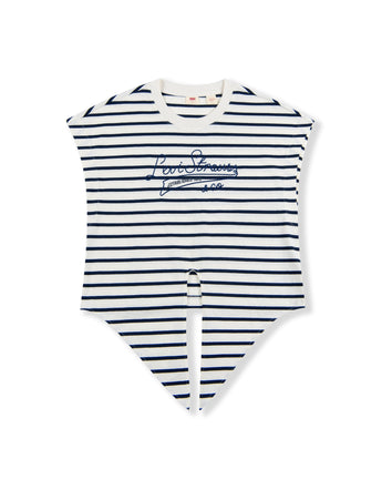 藍色紮染印花圖案tee | 女裝 A43180000S- Stripe light blue  – Levi's 香港