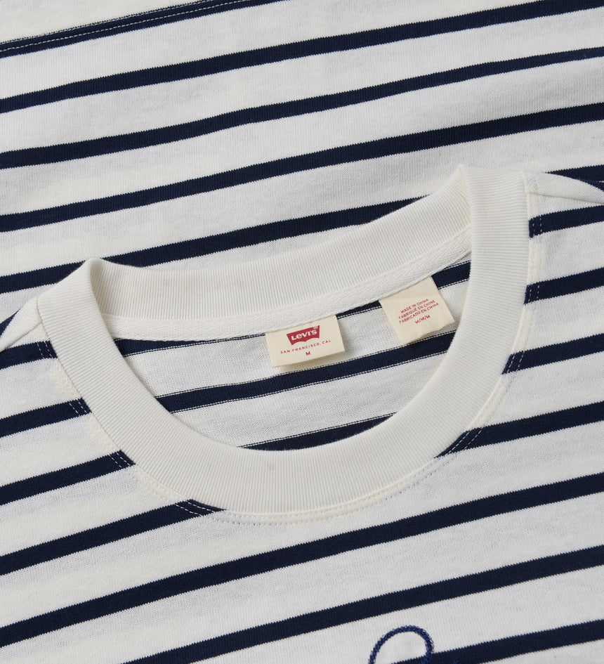 藍色紮染印花圖案tee | 女裝 A43180000S- Stripe light blue – Levi's 香港
