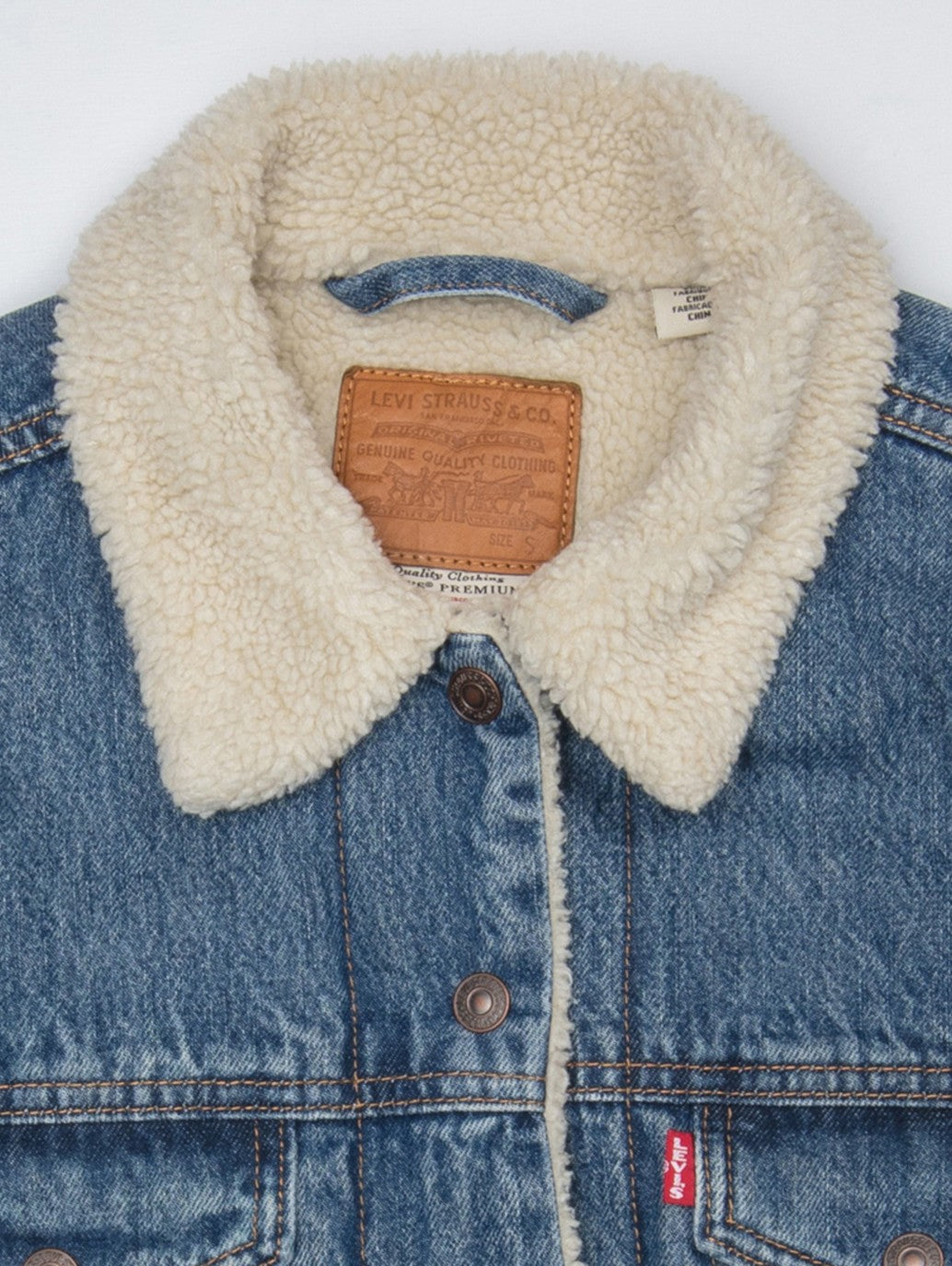 Levi’s® Women's Sherpa Ex-Boyfriend Trucker Jacket