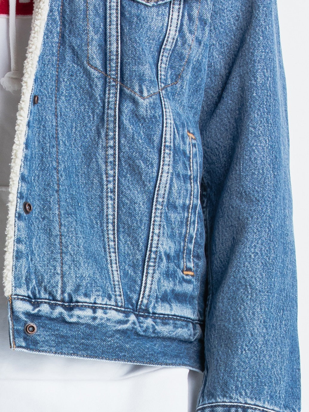 Levi’s® Women's Sherpa Ex-Boyfriend Trucker Jacket