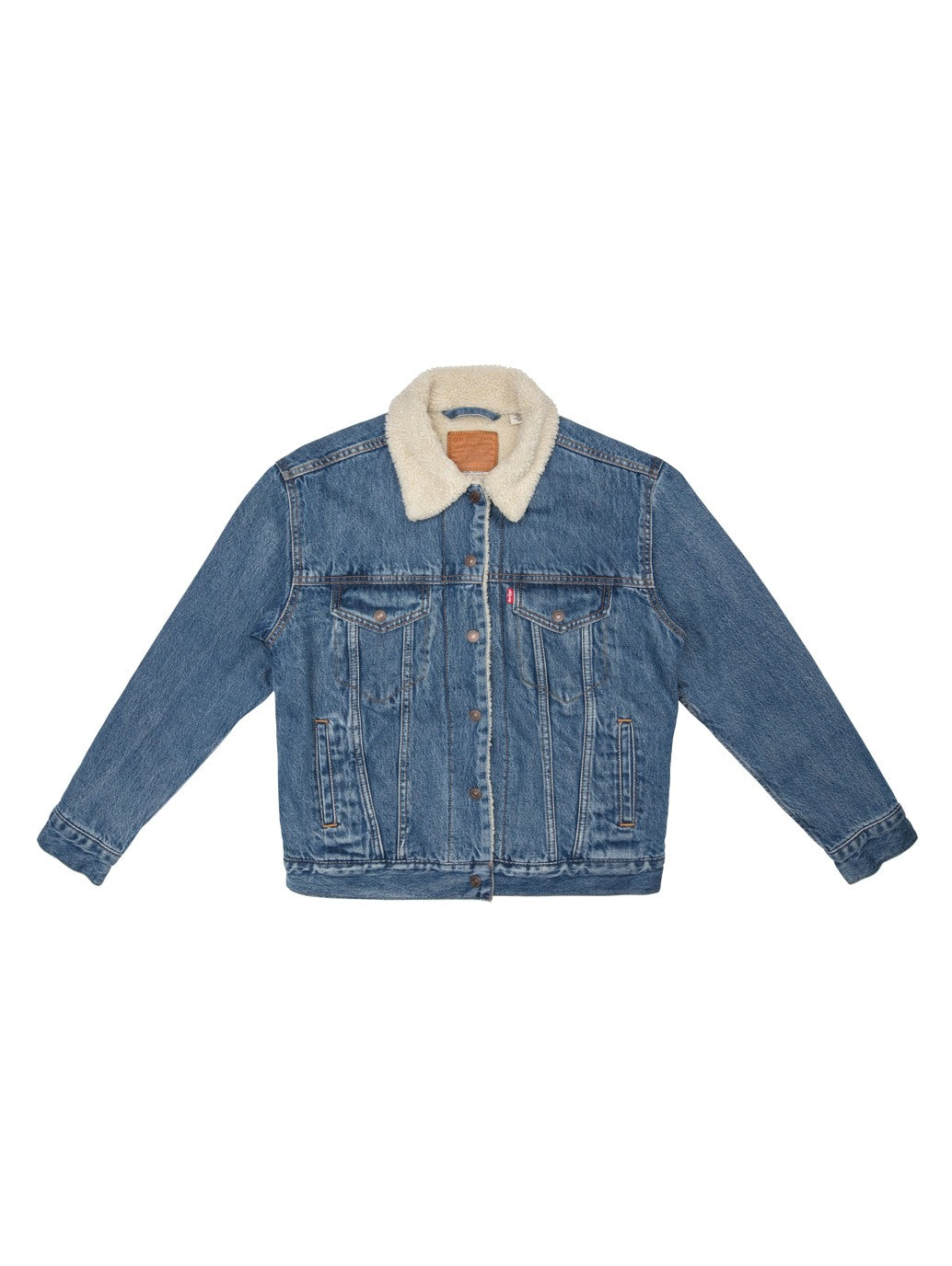 Levi’s® Women's Sherpa Ex-Boyfriend Trucker Jacket