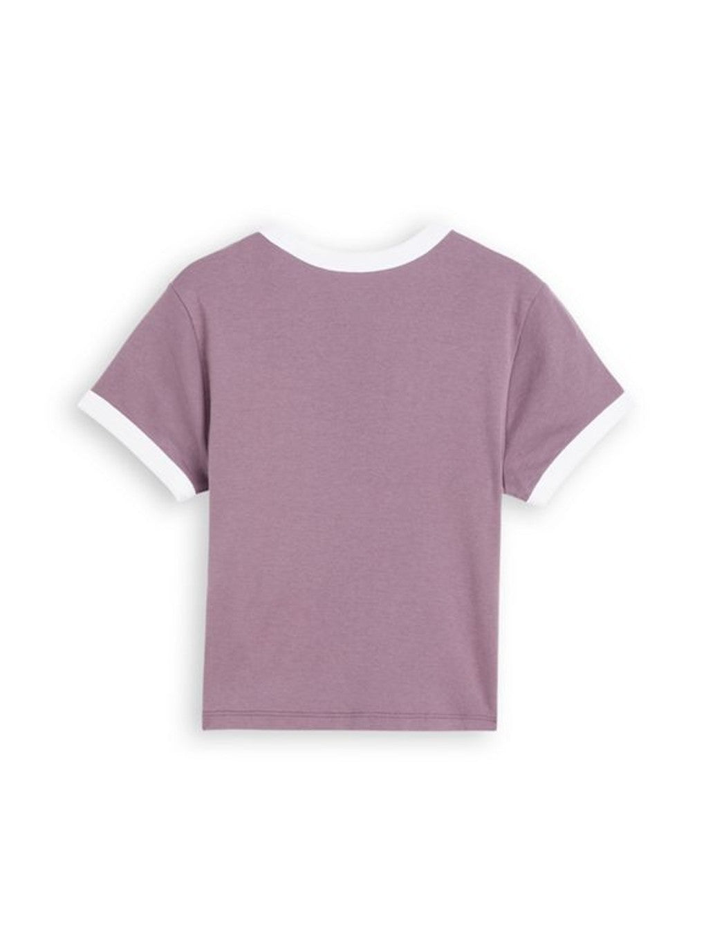 levi's® 圖案包邊短版 t-shirt | 女裝 A35230031XS- Arctic Dusk / Bright White Rib – Levi's 香港
