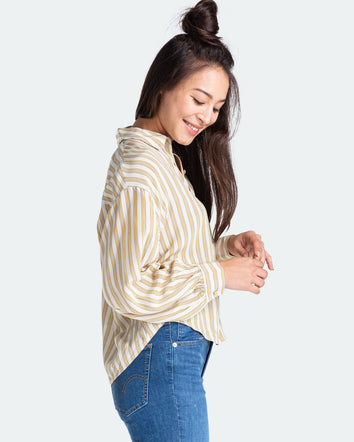 margot top 853820000XS- Annita Stripe Sandshell  – Levi's Hong Kong