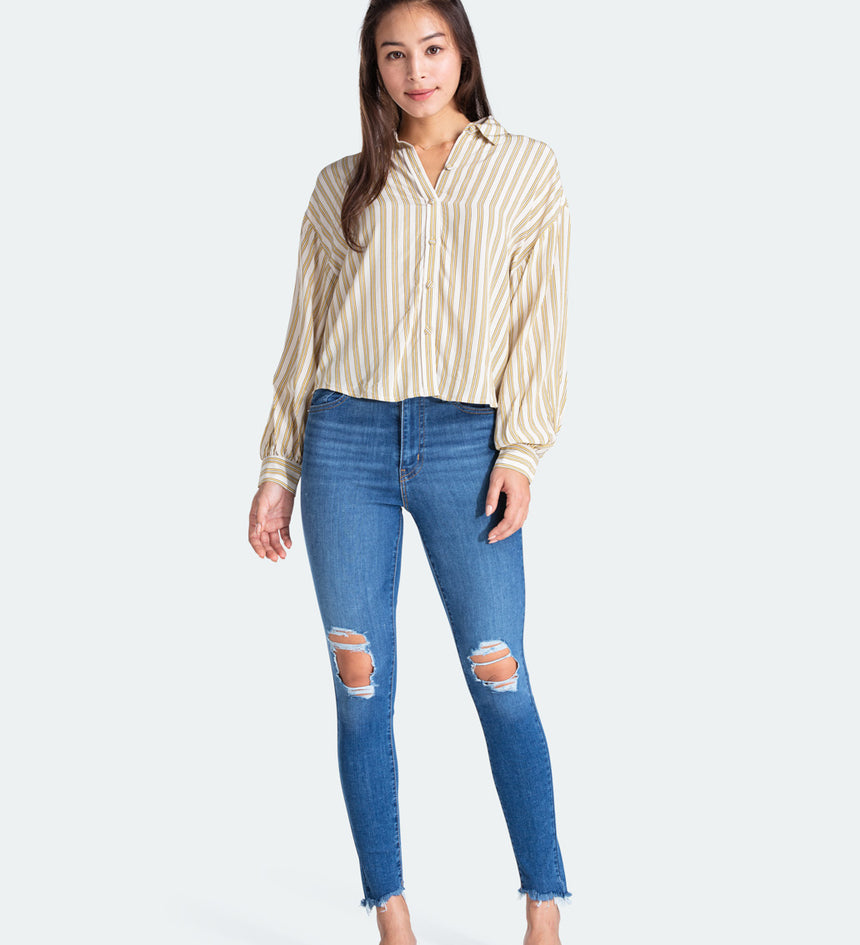 margot top 853820000XS- Annita Stripe Sandshell – Levi's Hong Kong