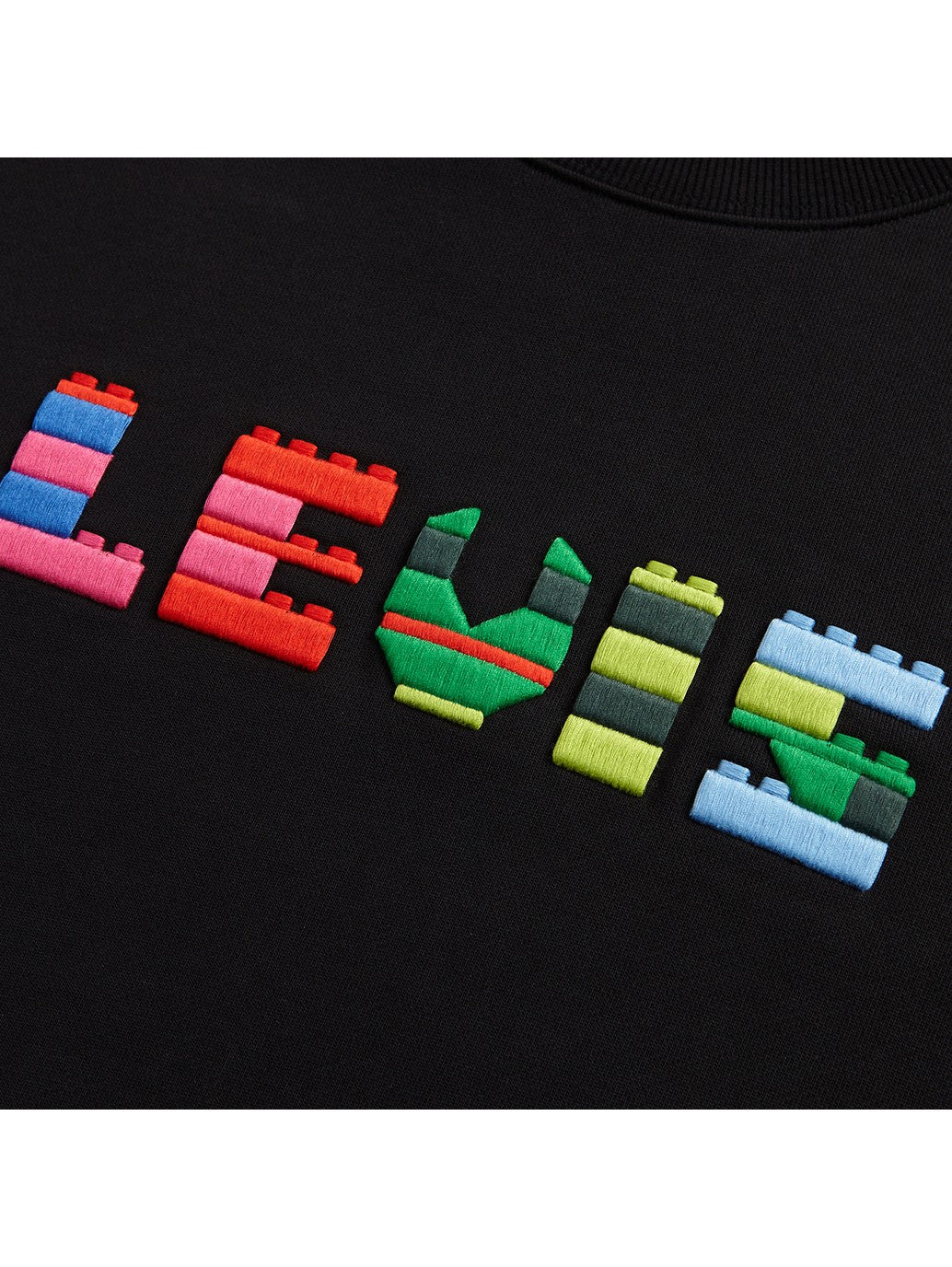 XLego Crew Sweatshirt AC224 Lego Black Pattern
